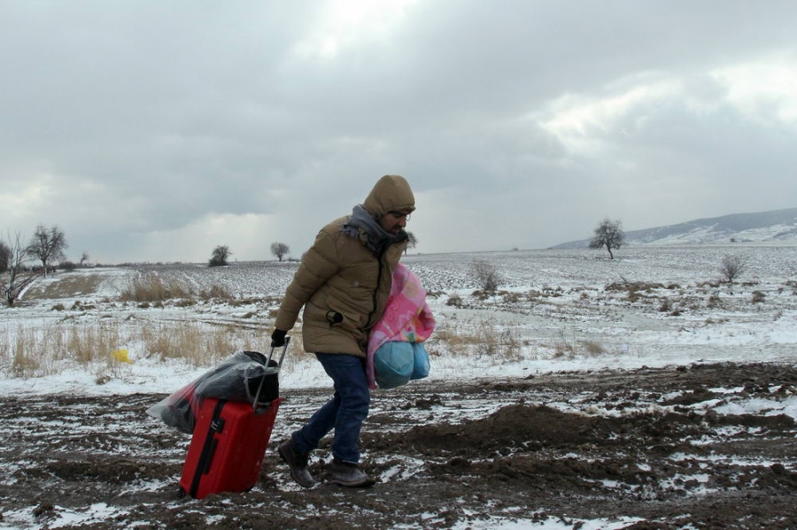 Sneg i hladnoća prete izbeglicama