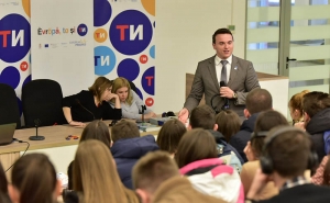 Predavanjem na fakultetu u Bujanovcu obelezen pocetak  kampanje &bdquo;Evropa to si ti&ldquo;