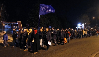 Stanari u Nišu protestovali i tražili jeftinije grejanje
