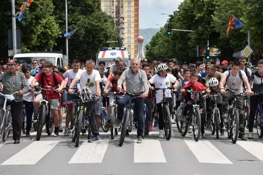 „Сите на велосипед“ - Одбележување на денот на сесловенските просветители Кирил и Методиј